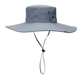 Sun Hat Wide Brim UV Protection Foldable Bucket Hat for Fishing Hiking Camping 12CM Brim